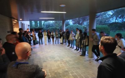 Educadores escolapios comienzan en Santa Teresa su visita a Zaragoza