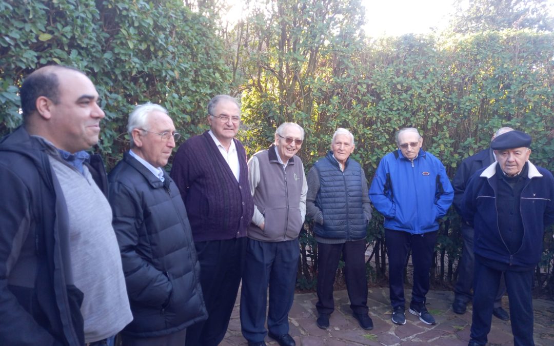 Nos visitan los escolapios mayores de Zaragoza