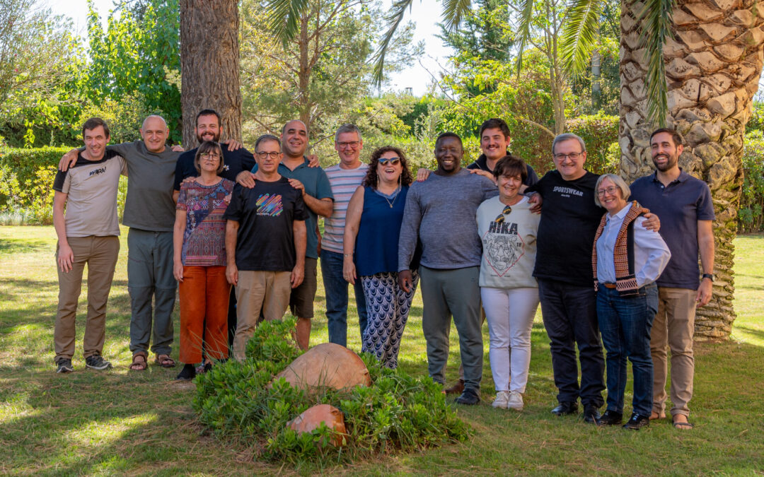 La fraternidad de Tolosa, presente en Santa Teresa, viviendo días de retiro y convivencia.